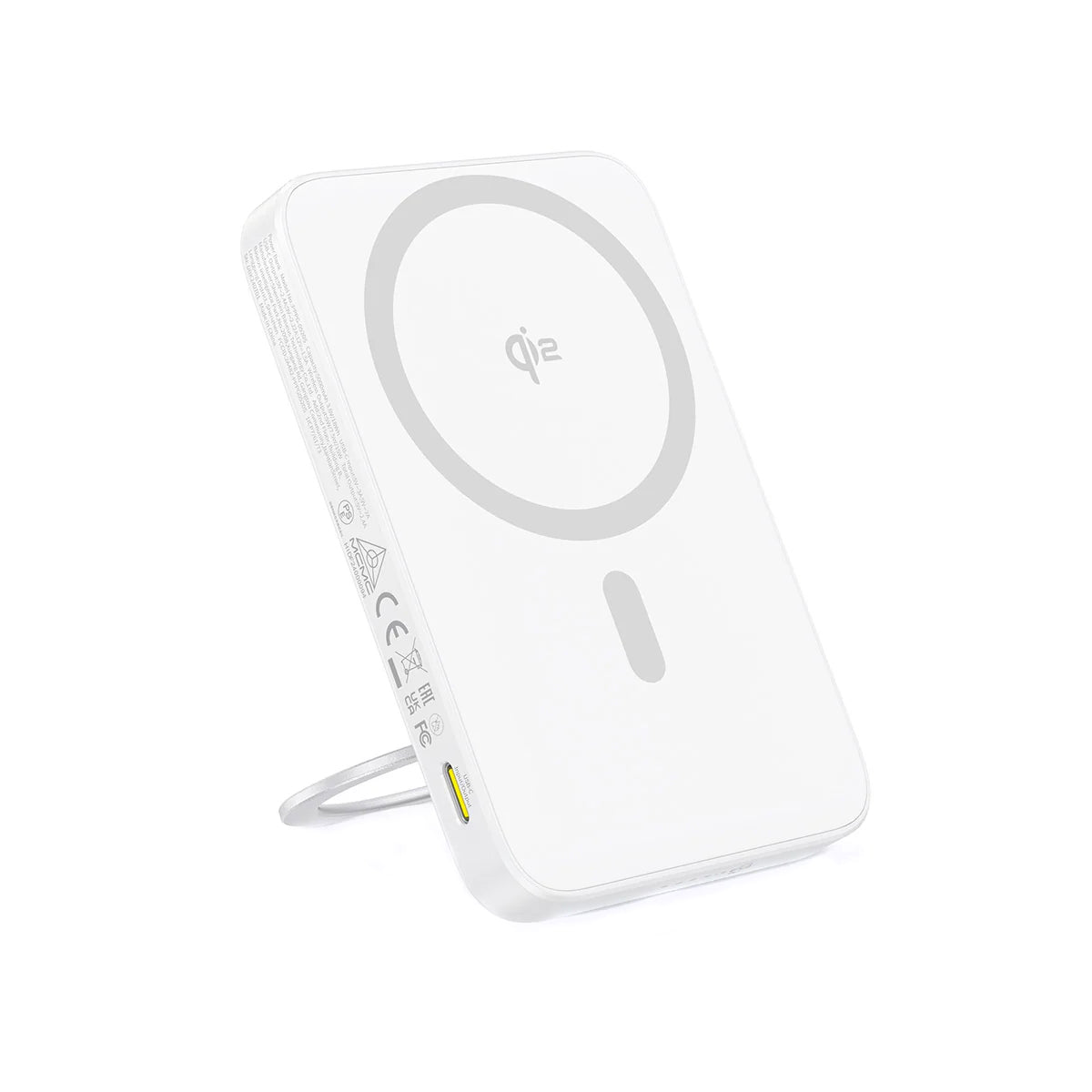 Vanjska bežična baterija Baseus PicoGo, 5000mAh, 20W, PD + FQI, 1 x QI - 1 x USB-C, Bijela P10076800213-01