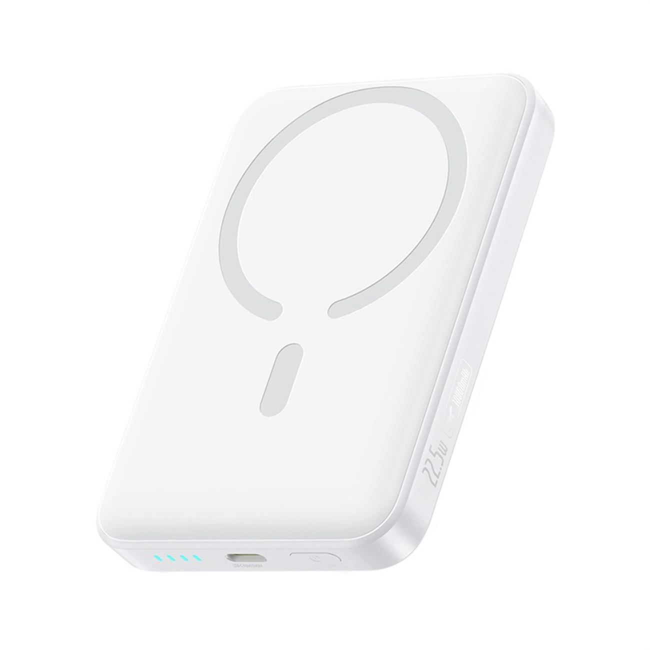 Vanjska bežična baterija Baseus EnerFill FM11 Ultra-Mini, 10000mAh, 22.5W, PD + FQI, 1 x QI - 1 x USB-C, Bijela P1008210E213-00