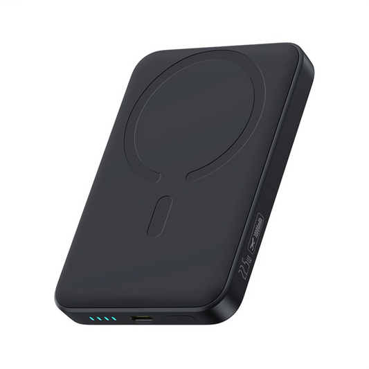 Vanjska bežična baterija Baseus EnerFill FM11 Ultra-Mini, 10000mAh, 22.5W, PD + FQI, 1 x QI - 1 x USB-C, Crna P1008210E123-00