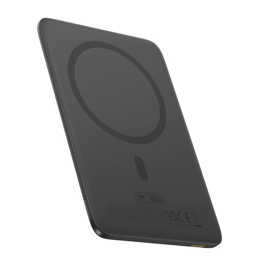 Vanjska bežična baterija Baseus PicoGo AM41, 5000mAh, 20W, PD + FQI, 1 x QI - 1 x USB-C, Crna