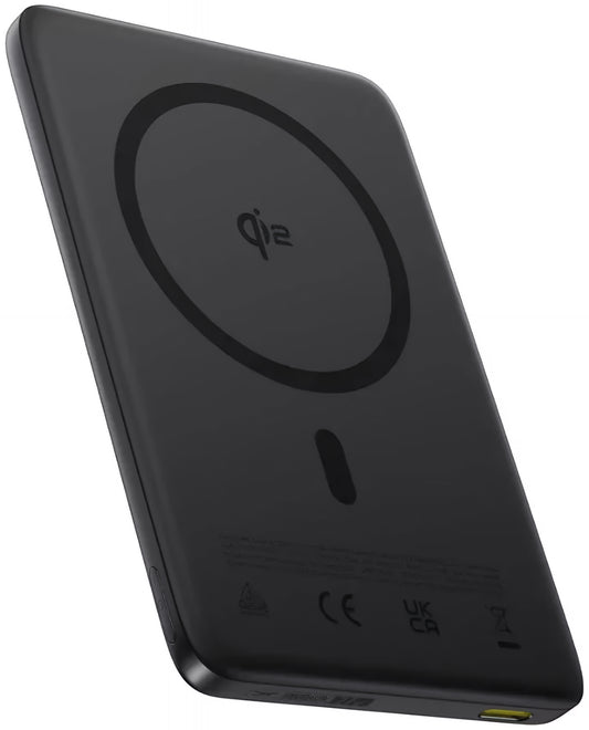 Vanjska bežična baterija Baseus PicoGo AM41, 10000mAh, 27W, PD + FQI, 1 x QI - 1 x USB-C, Crna E0027201