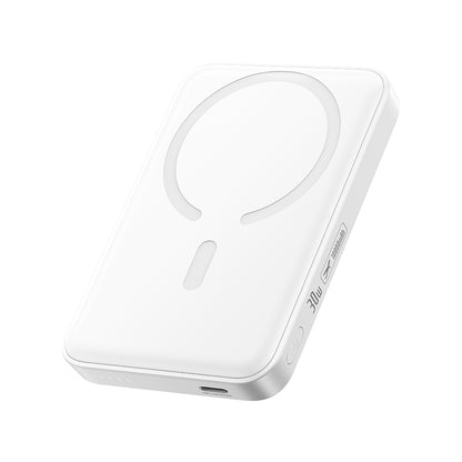 Bežična vanjska baterija Baseus EnerFill FM11, 10000mAh, 30W, PD + FQI, 1 x QI - 1 x USB-C, Bijela