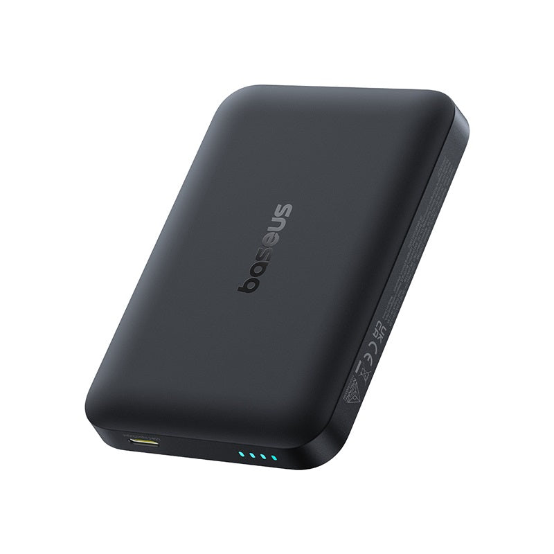 Bežična vanjska baterija Baseus EnerFill FM11, 10000mAh, 30W, PD + FQI, 1 x QI - 1 x USB-C, Crna