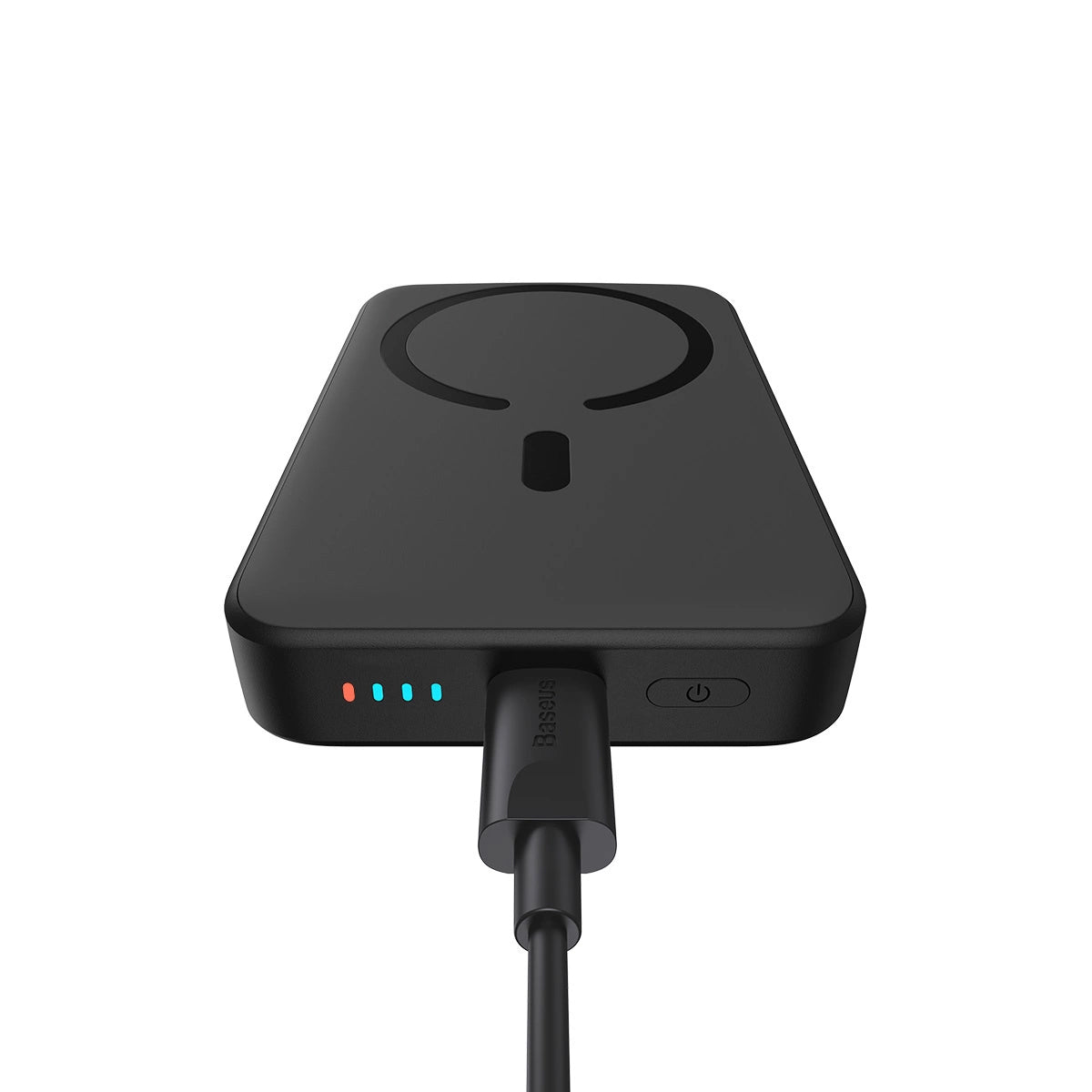Vanjska baterija Wireless Baseus Magnetic Mini, 10000mAh, 20W, PD + FQI, 1 x QI - 1 x USB-C, crna PPCX070001