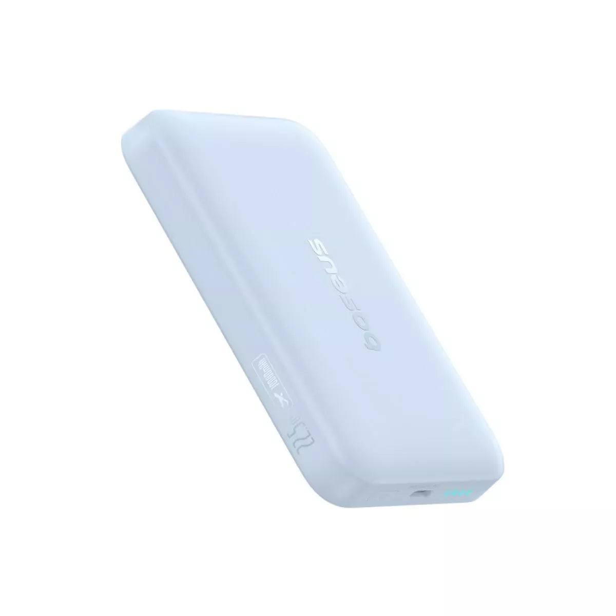 Bežična vanjska baterija Baseus EnerFill FM11 Ultra-Mini, 10000mAh, 22.5W, PD + FQI, 1 x QI - 1 x USB-C, Plava P1008210E313-00