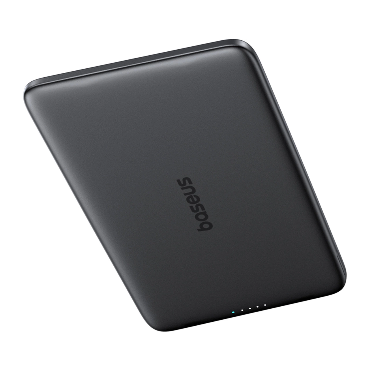 Vanjska bežična baterija Baseus PicoGo AM41, 5000mAh, 20W, PD + FQI, 1 x QI - 1 x USB-C, Crna