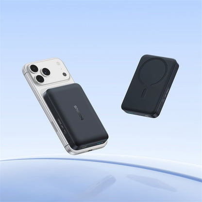 Bežična vanjska baterija Baseus EnerFill FM11, 10000mAh, 30W, PD + FQI, 1 x QI - 1 x USB-C, Crna