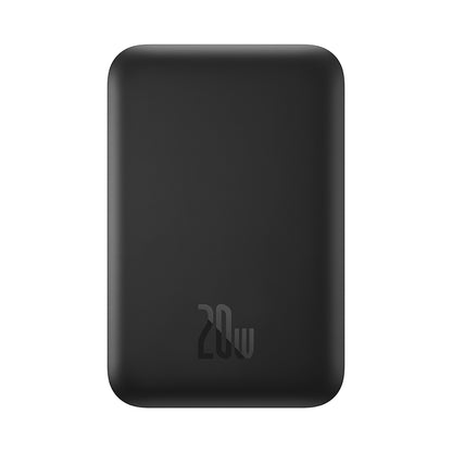Vanjska bežična baterija Baseus Mini Air, 6000mAh, 20W, PD + FQI, 1 x QI - 1 x USB-C, Crna P10059002113-00