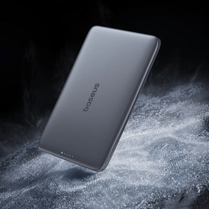 Vanjska bežična baterija Baseus PicoGo AM41, 5000mAh, 20W, PD + FQI, 1 x QI - 1 x USB-C, Siva P1007680C813-00