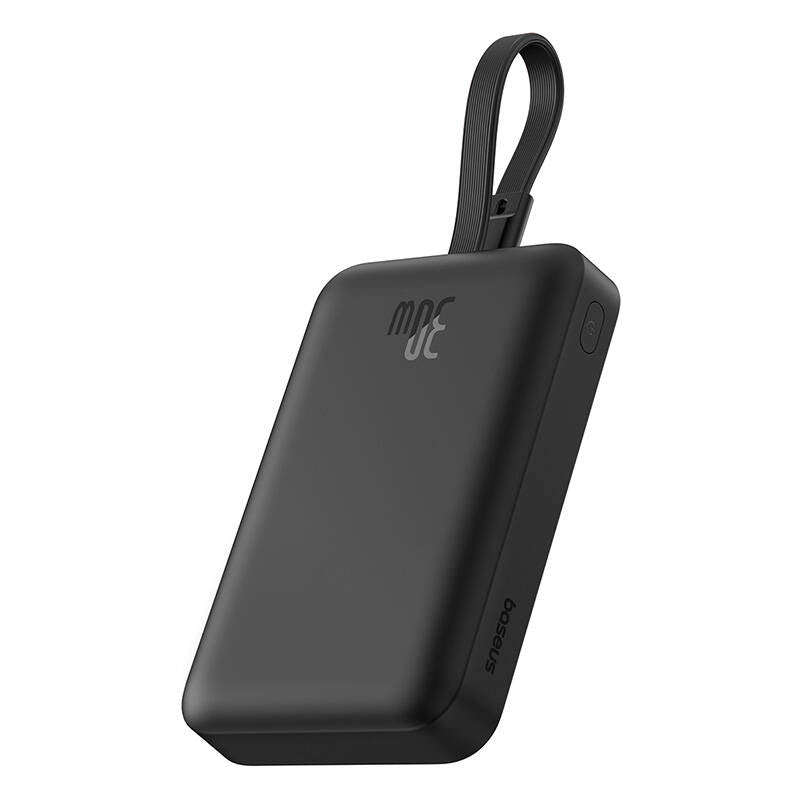 Vanjska baterija Wireless Baseus Magnetic Mini, 10000mAh, 30W, PD + FQI, 1 x QI - 2 x USB-C, Crna P1002210B113-00