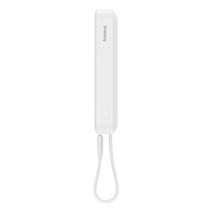 Vanjska baterija bežična Baseus Magnetic Mini, 10000mAh, 30W, PD + FQI, 1 x QI - 2 x USB-C, bijela P1002210B223-00