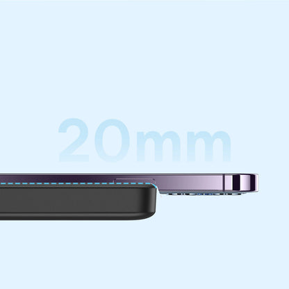 Vanjska baterija Wireless Baseus Magnetic Mini, 10000mAh, 20W, PD + FQI, 1 x QI - 1 x USB-C, crna PPCX070001