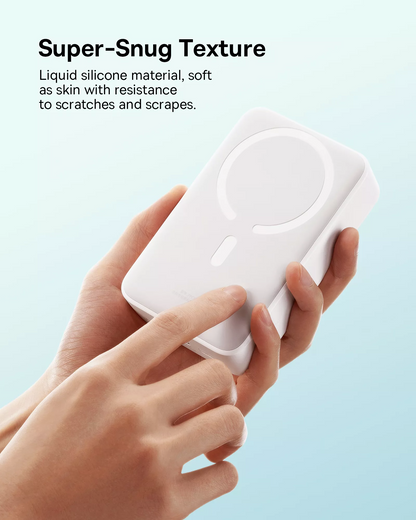 Bežična vanjska baterija Baseus EnerFill FM41 Mini, 20000mAh, 20W, PD + FQI, 1 x QI - 1 x USB-C, Bijela E0027U01