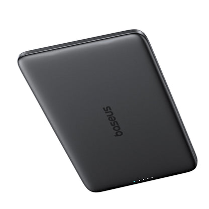 Vanjska bežična baterija Baseus PicoGo AM41, 5000mAh, 20W, PD + FQI, 1 x QI - 1 x USB-C, Siva P1007680C813-00