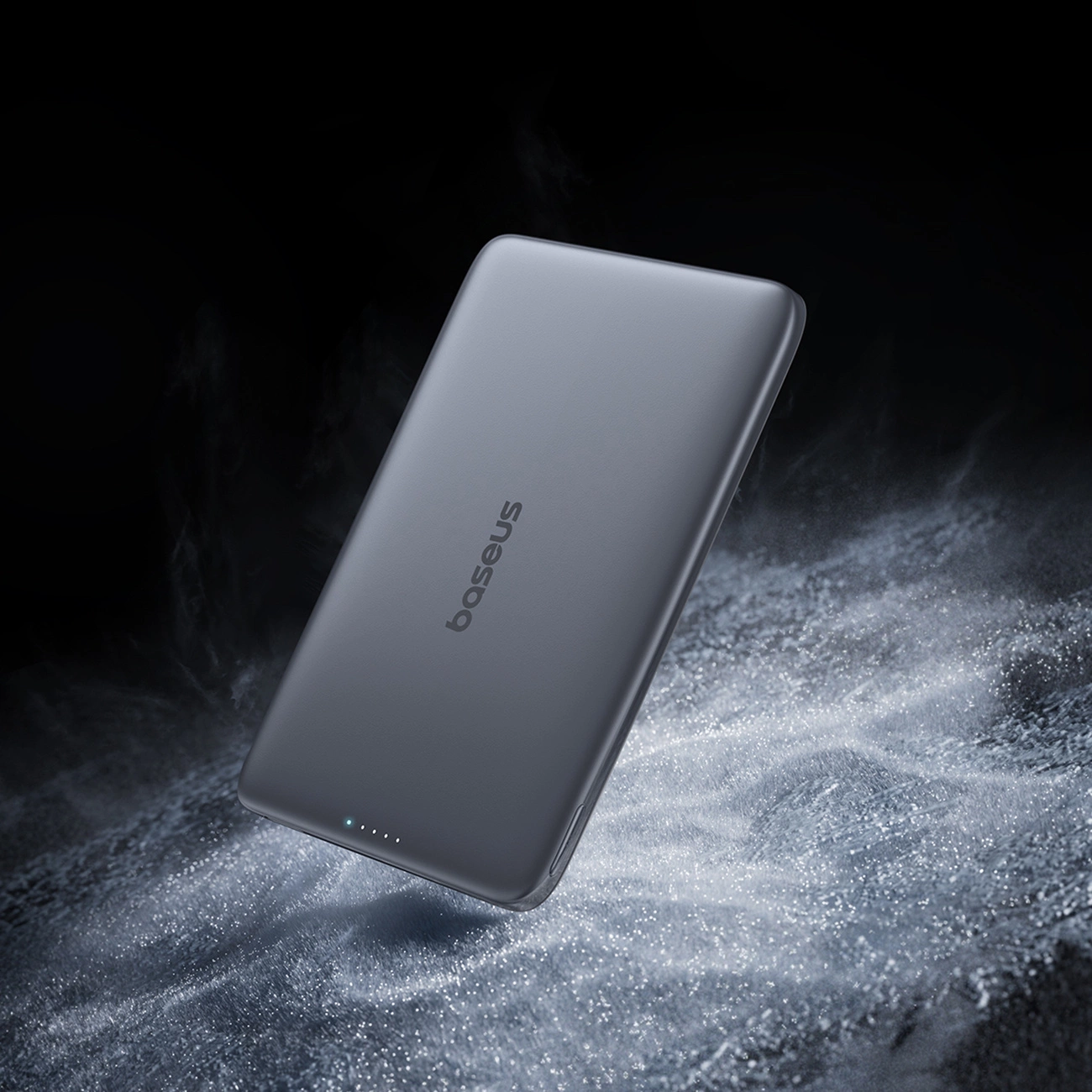 Vanjska bežična baterija Baseus PicoGo AM41, 5000mAh, 20W, PD + FQI, 1 x QI - 1 x USB-C, Crna