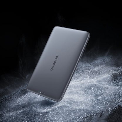 Vanjska bežična baterija Baseus PicoGo AM41, 5000mAh, 20W, PD + FQI, 1 x QI - 1 x USB-C, Crna