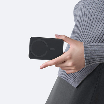 Vanjska bežična baterija Baseus EnerFill FM11 Ultra-Mini, 10000mAh, 22.5W, PD + FQI, 1 x QI - 1 x USB-C, Crna P1008210E123-00