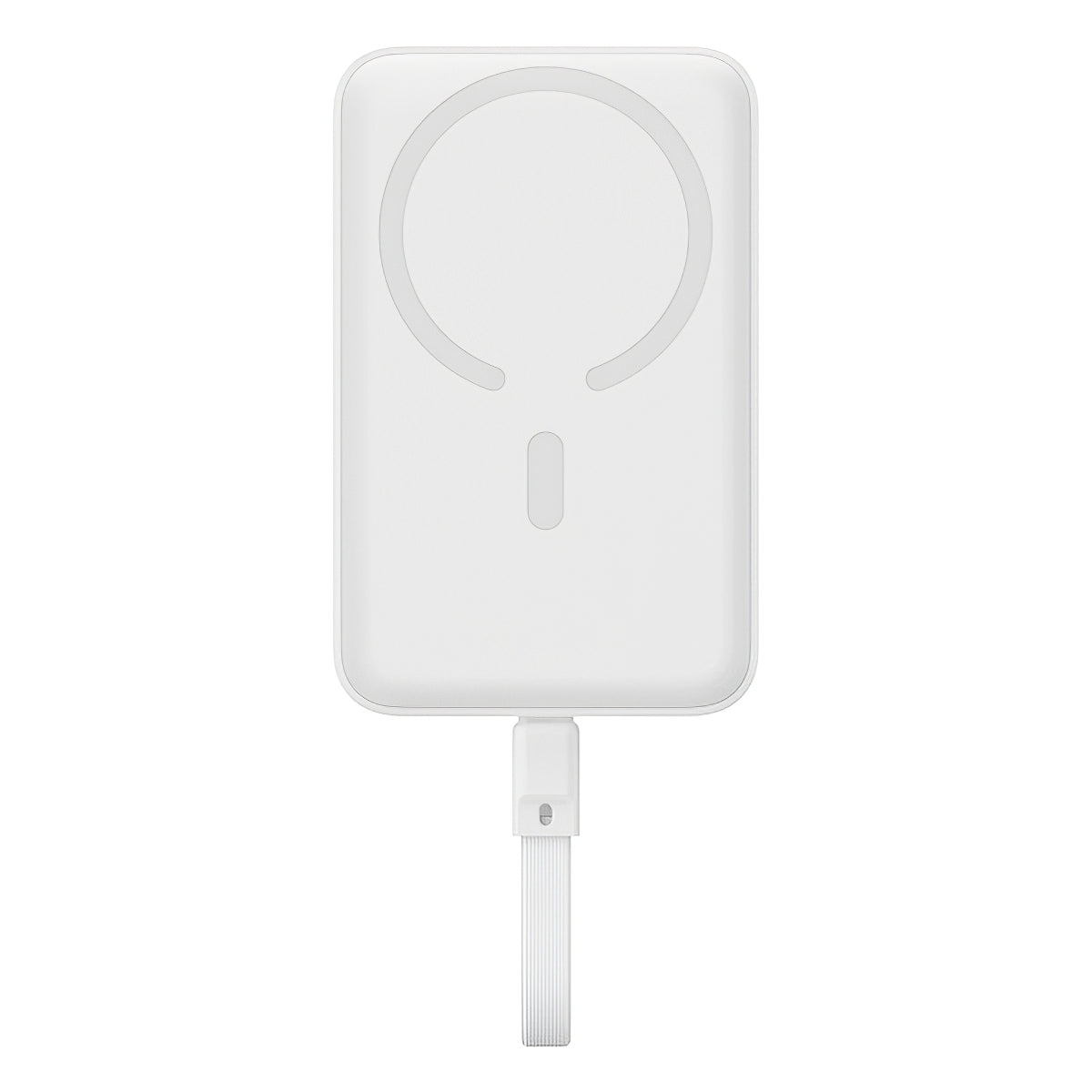 Vanjska baterija bežična Baseus Magnetic Mini, 10000mAh, 30W, PD + FQI, 1 x QI - 2 x USB-C, bijela P1002210B223-00