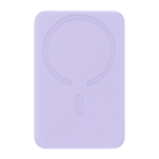 Vanjska baterija Wireless Baseus Magnetic Mini, 10000mAh, 20W, PD + FQI, 1 x QI - 1 x USB-C, Ljubičasta PPCX110105