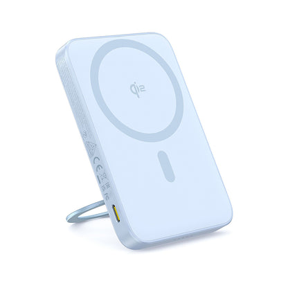 Vanjska bežična baterija Baseus PicoGo, 5000mAh, 20W, PD + FQI, 1 x QI - 1 x USB-C, Plava P10076800313-00