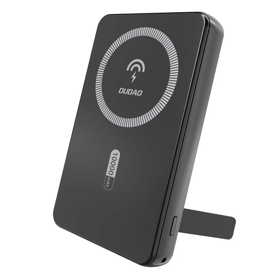 Vanjska bežična baterija Dudao K14S+, 10000mAh, 22.5W, QC + PD + FQI, 1 x QI - 1 x USB-A - 1 x USB-C, Crna