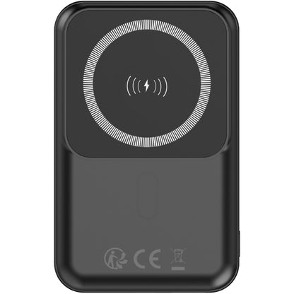 Vanjska baterija Forever MATB-100, bežična, 10000mAh, 22.5W, QC + PD + FQI, 1 x QI - 1 x USB-A - 1 x USB-C, crna