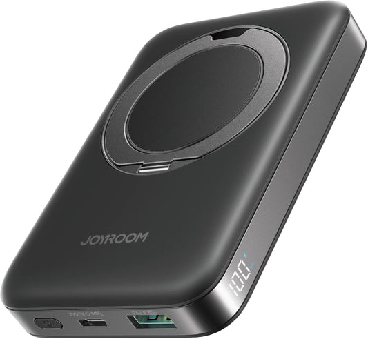 Vanjska baterija Joyroom JR-PBM12, 10000mAh, 22.5W, QC + PD + FQI, 1 x QI - 1 x USB-A - 1 x USB-C, Crna