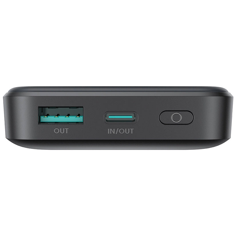 Vanjska bežična baterija Joyroom JR-W020, 10000mAh, 20W, QC + PD + FQI, 1 x QI - 1 x USB-A - 1 x USB-C, Crna