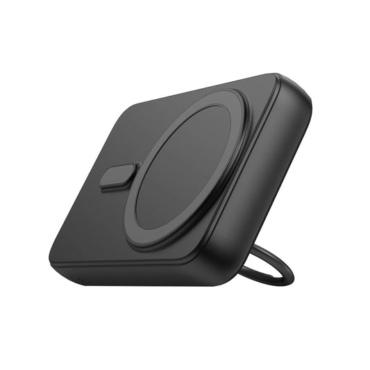 Vanjska baterija Wireless Joyroom JR-W050, 10000mAh, 20W, QC + PD + FQI, 1 x QI - 1 x USB-A - 1 x USB-C, Crna