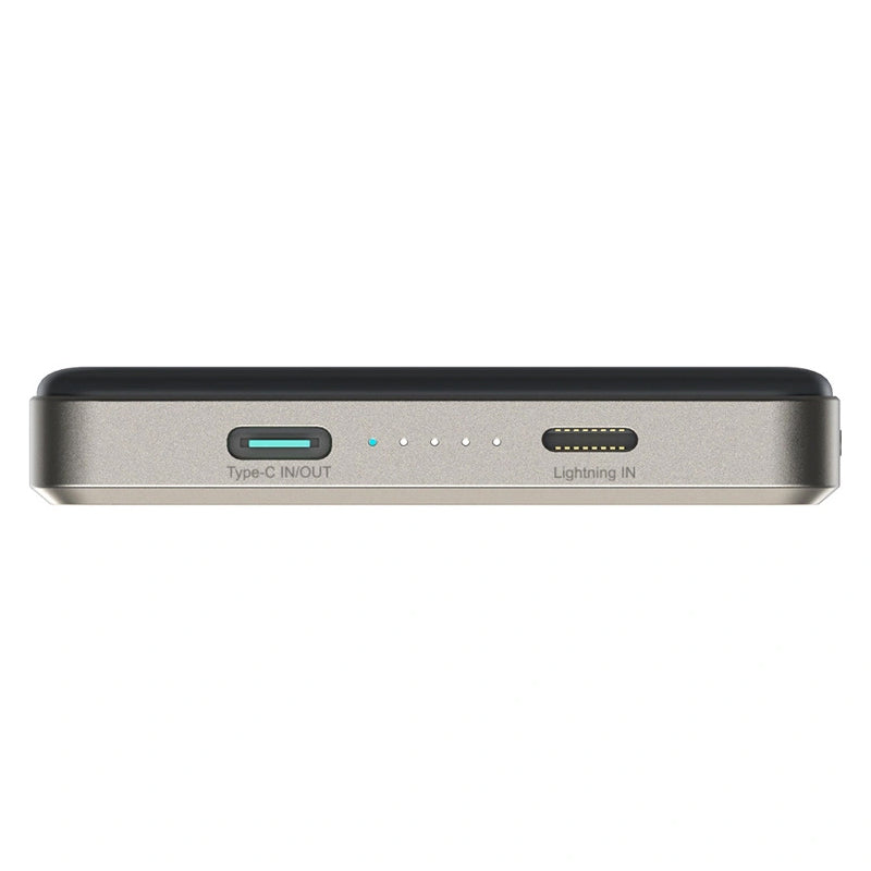 Bežični vanjski punjač Joyroom JR-PBM08 Pro, 10000mAh, 22.5W, PD + FQI, 1 x QI - 2 x USB-C, Bež