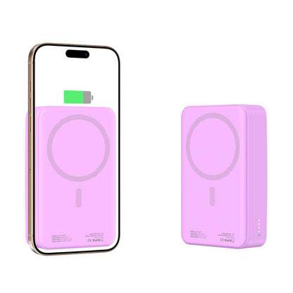 Vanjska baterija Wireless Tech-Protect PB12 LifeMag, 20000mAh, 20W, QC + PD + FQI, 1 x QI - 1 x USB-A - 1 x USB-C, Ljubičasta
