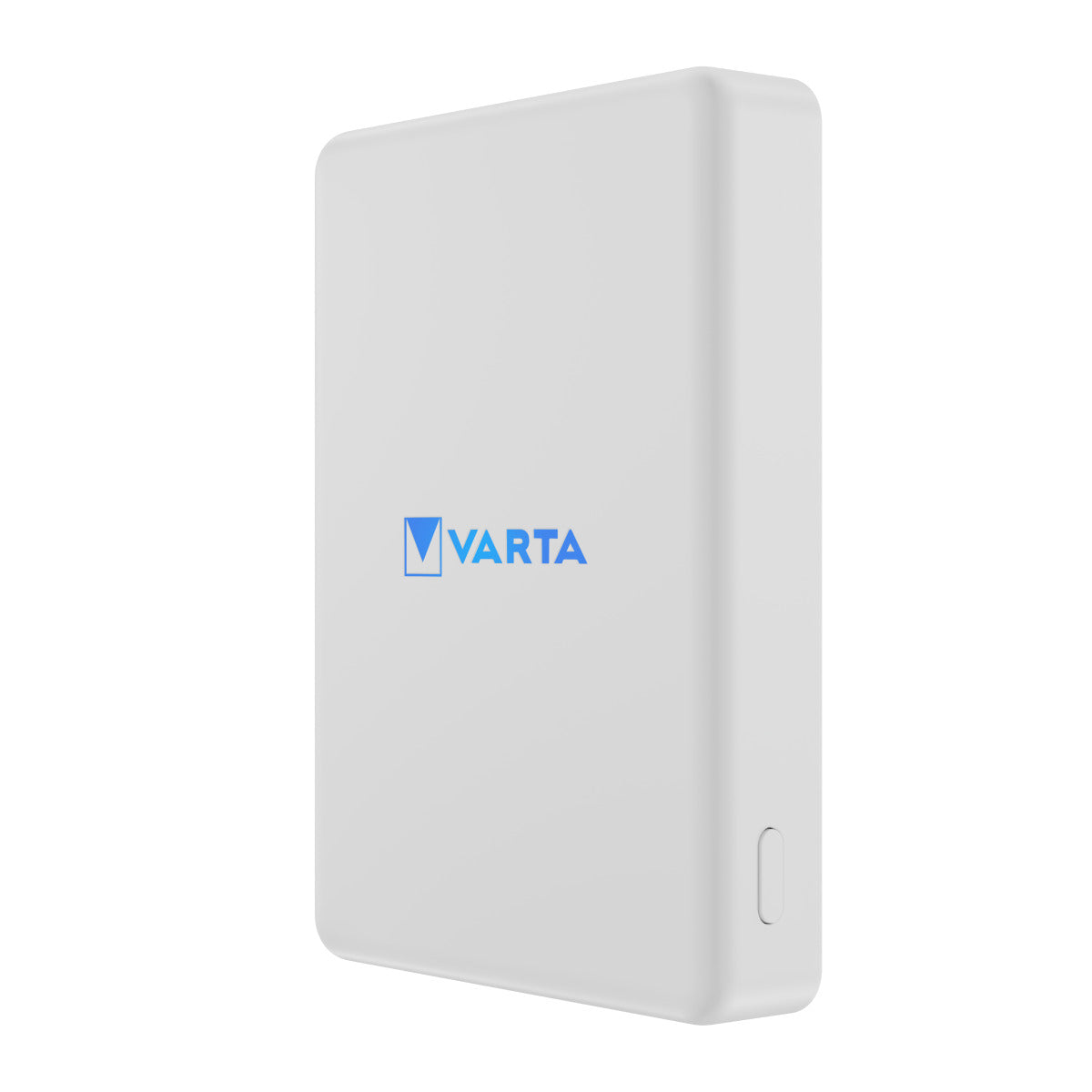 Vanjska bežična baterija Varta Mag Pro, 5000mAh, 12W, 1 x QI - 1 x USB-C, Bijela