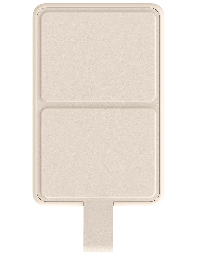 Bežični vanjski punjač Xiaomi Mi Magnetic, 6000mAh, 15W, PD + FQI, 1 x QI - 1 x USB-C, Bež BHR9074GL