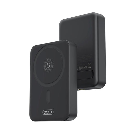 Vanjska baterija Wireless XO Design PR231, 10000mAh, 20W, PD + FQI, 1 x QI - 1 x USB-C, Crna