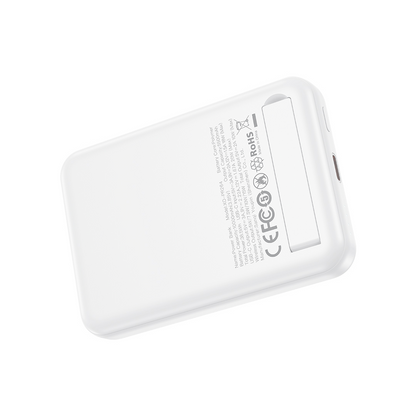 Vanjska baterija Wireless XO Design PR264, 10000mAh, 20W, PD + FQI, 1 x USB-C, Bijela