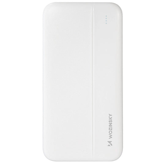 Vanjska baterija WZK WPBWE1, 10000mAh, 10W, 2 x USB-A, Bijela