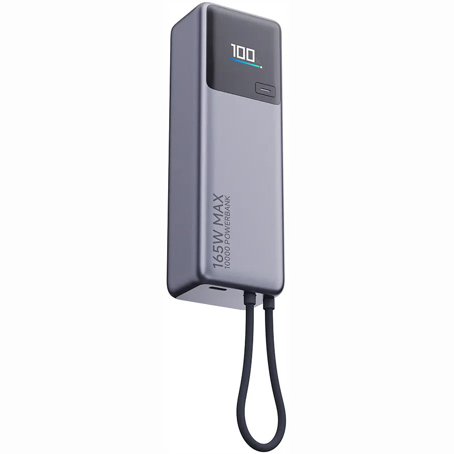 Vanjska baterija Xiaomi, 10000mAh, 165W, PD, 2 x USB-C, Siva PB1165MI