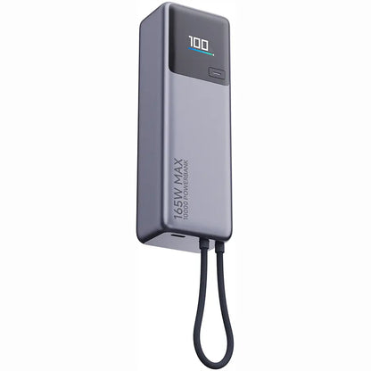 Vanjska baterija Xiaomi, 10000mAh, 165W, PD, 2 x USB-C, Siva PB1165MI