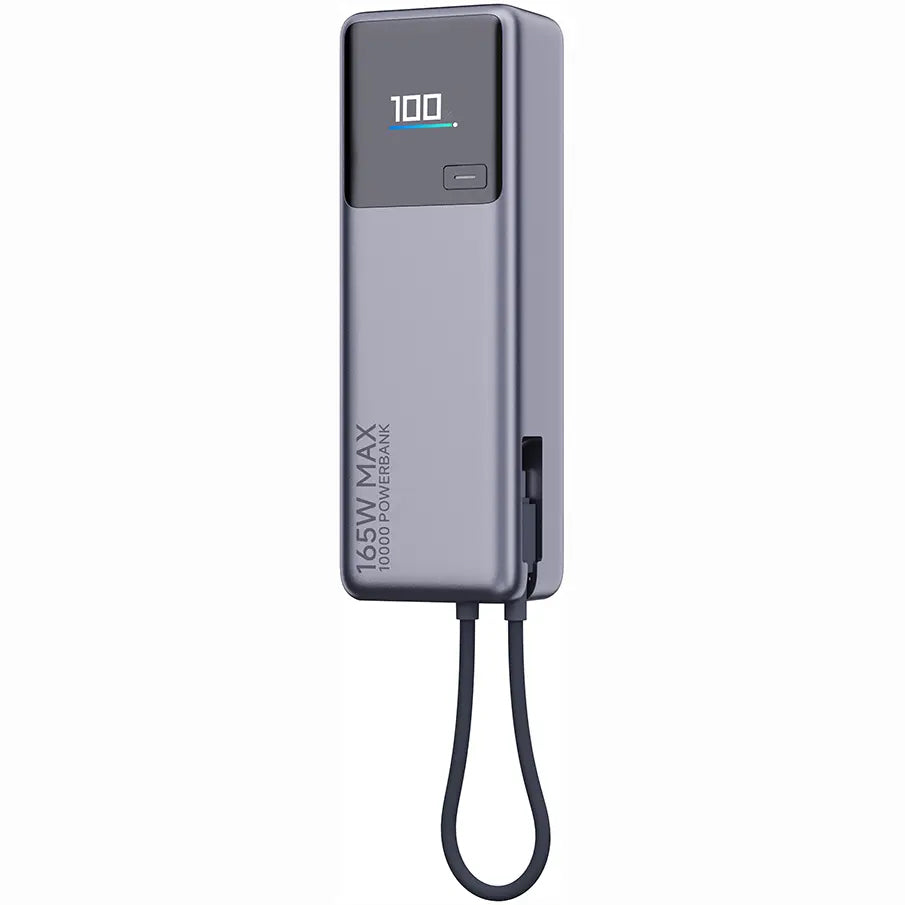 Vanjska baterija Xiaomi, 10000mAh, 165W, PD, 2 x USB-C, Siva PB1165MI
