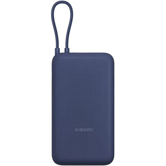 Vanjska baterija Xiaomi, 20000mAh, 33W, QC + PD, 1 x USB-A - 2 x USB-C, Plava BHR8975GL