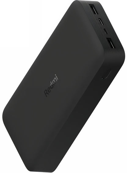 Xiaomi vanjska baterija, 20000mAh, 18W, QC, 2 x USB-A, Crna PB200LZM