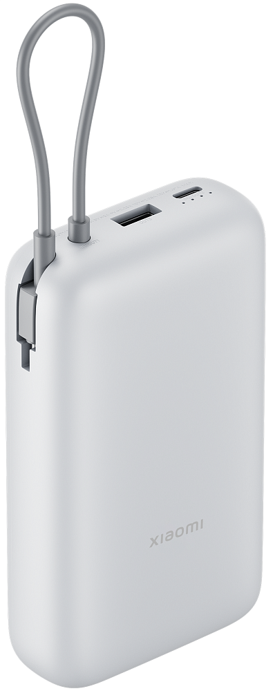 Xiaomi vanjska baterija, 20000mAh, 22.5W, QC + PD, 1 x USB-A - 2 x USB-C, Srebrna BHR9738GL