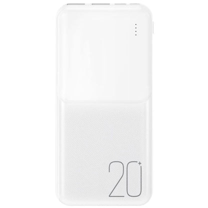 Vanjska baterija XO Design PR252, 20000mAh, 10W, 2 x USB-A, Bijela