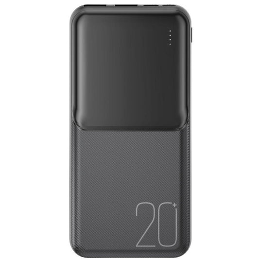 Vanjska baterija XO Design PR252, 20000mAh, 10W, 2 x USB-A, Crna