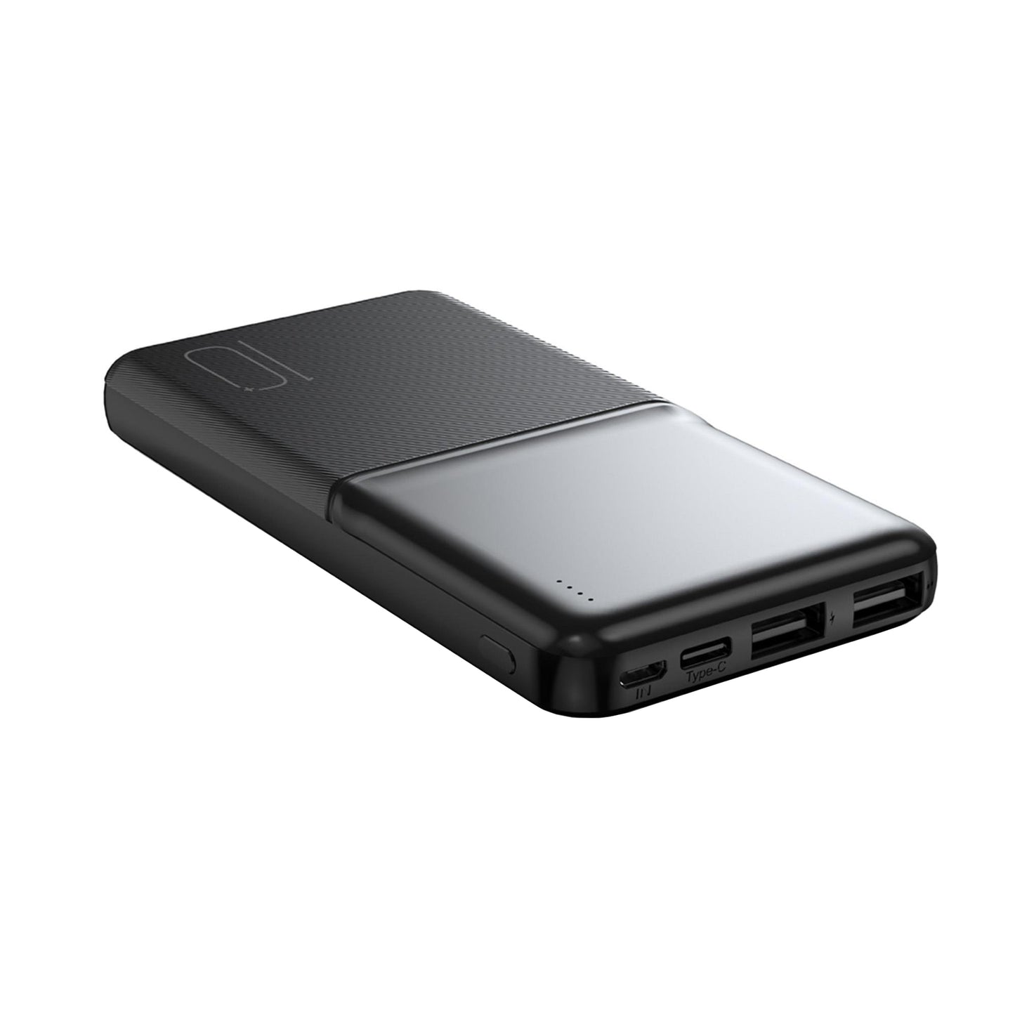Vanjska baterija XO Design PR251, 10000mAh, 10W, 2 x USB-A, Crna