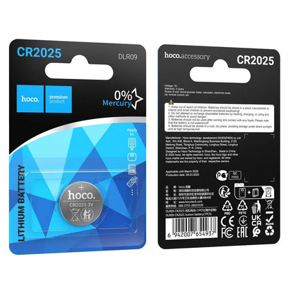 Baterija HOCO DLR09, CR2025
