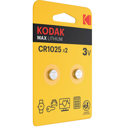 Baterija Kodak Max Lithium, CR2025, Set 2 komada