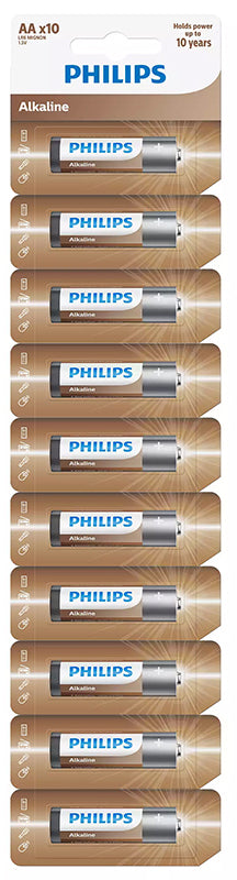 Baterija Philips, AA / LR6, Set 10 komada