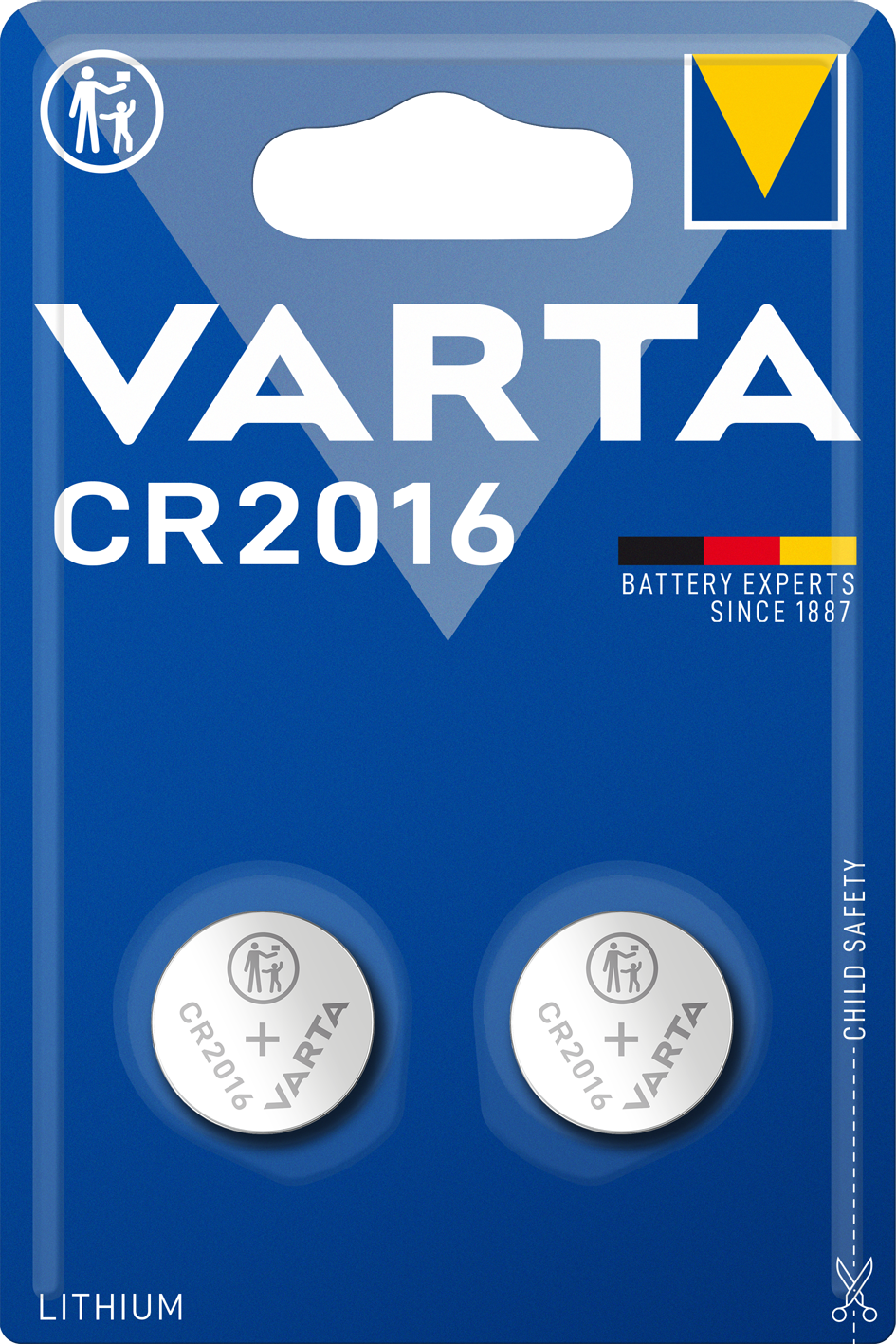Baterija Varta, CR2016, Set 2 komada
