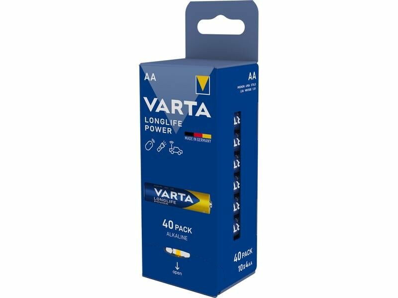 Baterija Varta Longlife Power 4906, AA / LR6, Set 40 komada